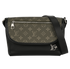 Pulse Messenger, &pound;1,200, Handbags, Black/Green, Canvas, Front view